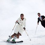 свадебная фотосессия зимой спорт