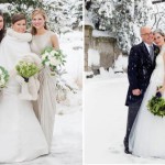 свадебная фотосессия зима