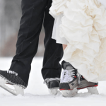 свадебная фотосессия зимой реквизит